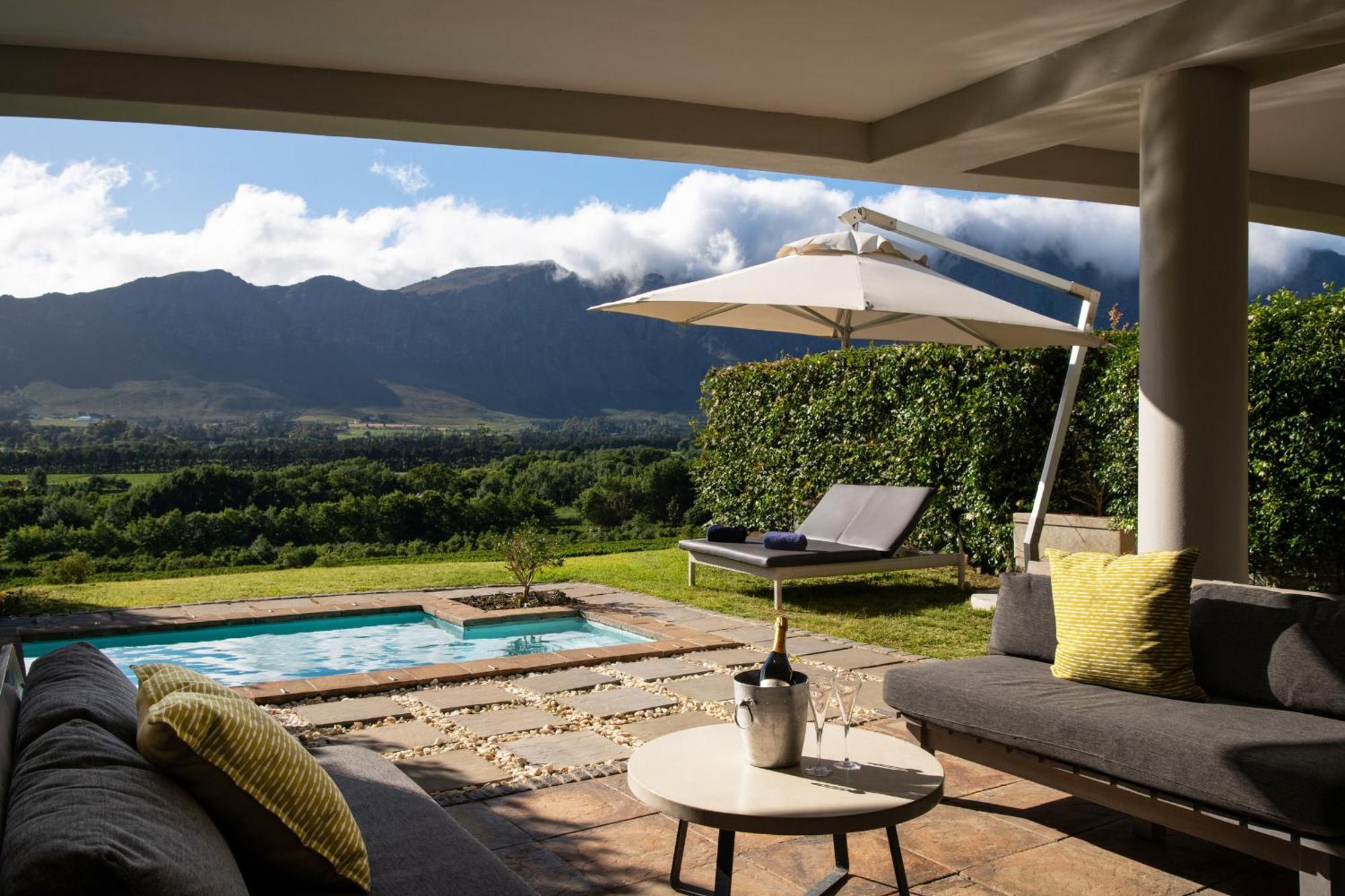 Mont Rochelle Hotel And Vineyard Franschhoek Exterior foto